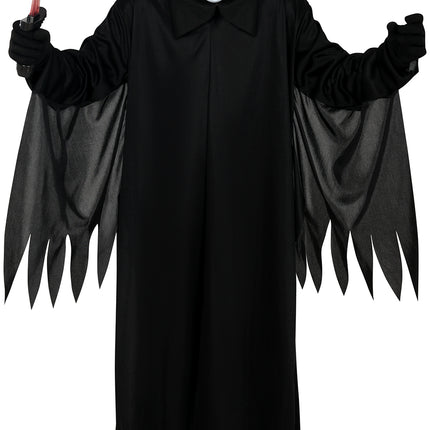 Disfraz Halloween Fantasma Negro Niño