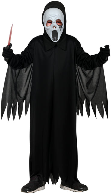 Disfraz Halloween Fantasma Negro Niño