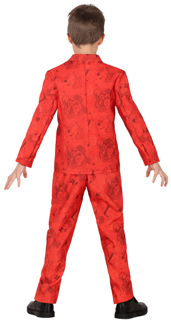 Disfraz de Halloween Rojo Niño