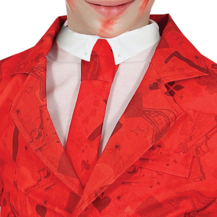 Disfraz de Halloween Rojo Niño
