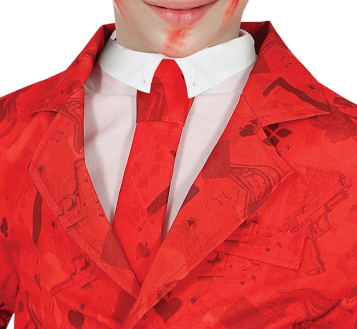 Disfraz de Halloween Rojo Niño
