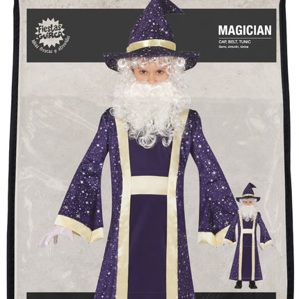 Disfraz Halloween Mago Niño
