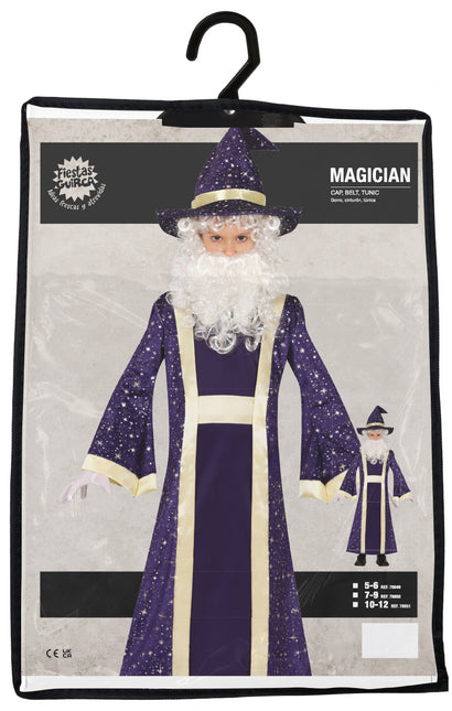 Disfraz Halloween Mago Niño