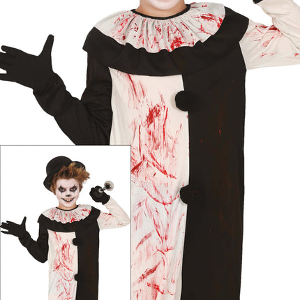 Disfraz Halloween Niño Payaso Horrible