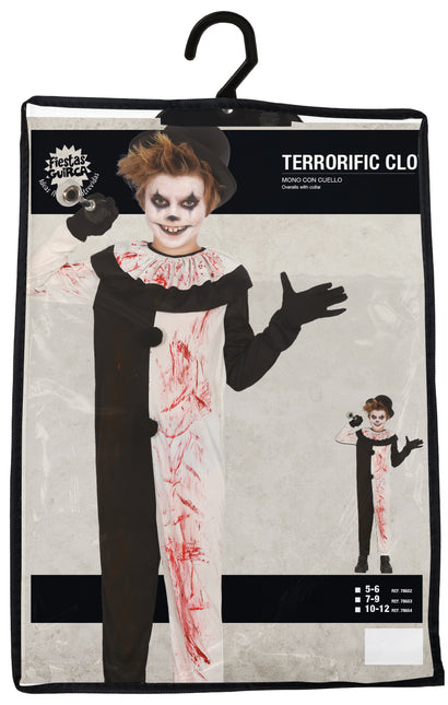 Disfraz Halloween Niño Payaso Horrible