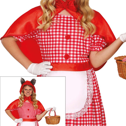 Disfraz Halloween Caperucita Roja Niña Lobo