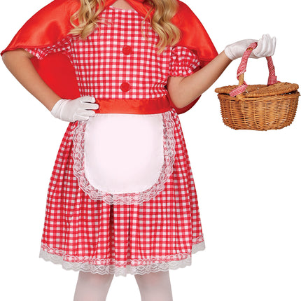 Disfraz Halloween Caperucita Roja Niña Lobo