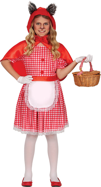 Disfraz Halloween Caperucita Roja Niña Lobo
