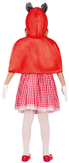 Disfraz Halloween Caperucita Roja Niña Lobo
