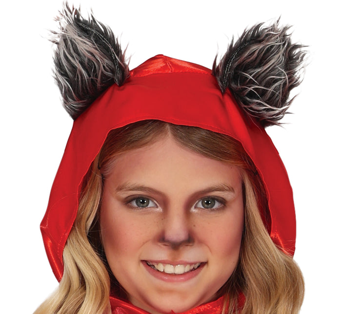 Disfraz Halloween Caperucita Roja Niña Lobo