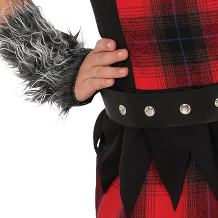Disfraz Halloween Niña Hombre Lobo