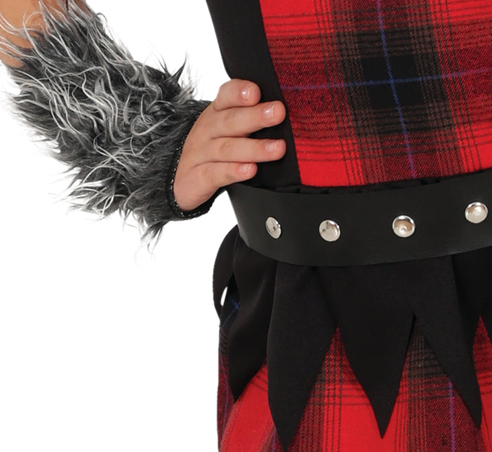 Disfraz Halloween Niña Hombre Lobo
