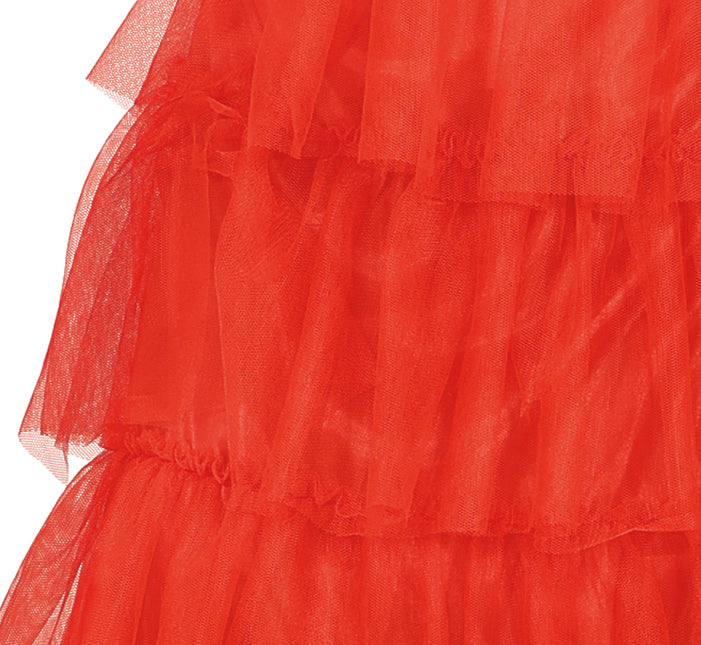 Vestido Halloween Rojo Niña