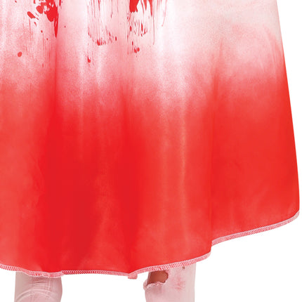 Vestido Halloween Niña Con Sangre