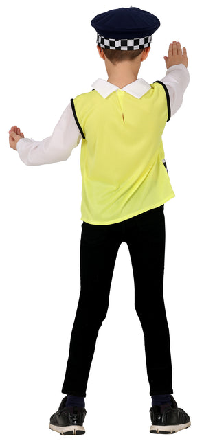 Traje de policía para niño 3 piezas