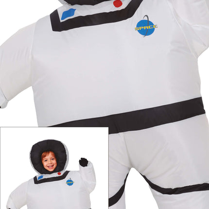 Traje de astronauta hinchable para niños