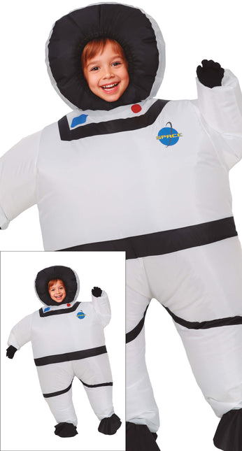 Traje de astronauta hinchable para niños