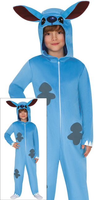Stitch Onesie Azul Niño
