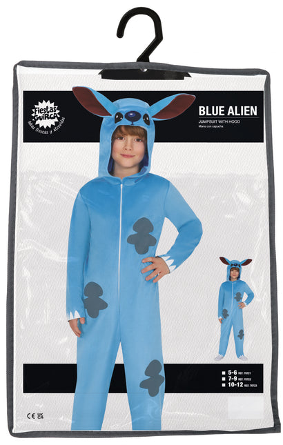 Stitch Onesie Azul Niño
