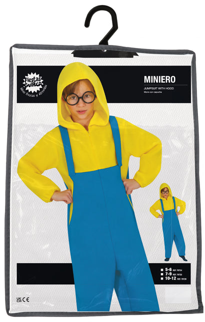 Disfraz de Minion Azul Amarillo Niño