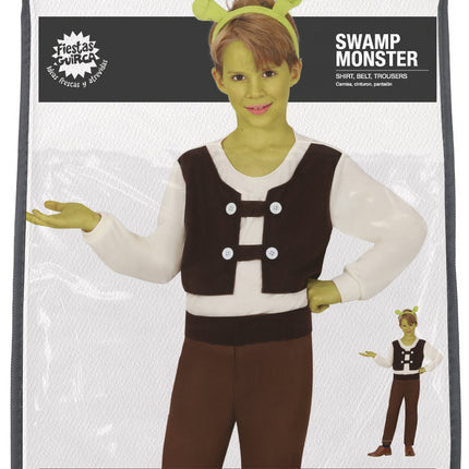 Disfraz de Monstruo del Pantano Niño