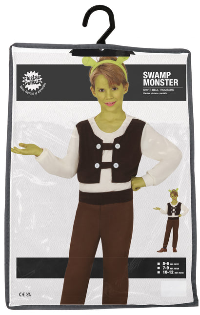 Disfraz de Monstruo del Pantano Niño