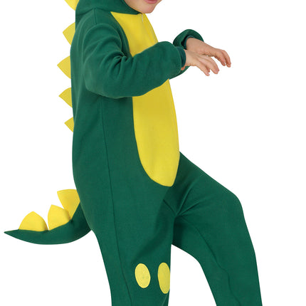 Traje Dinosaurio Verde Niño
