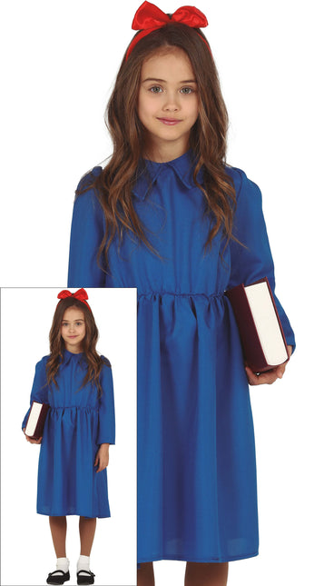 Disfraz de Colegiala Rata de Biblioteca Infantil