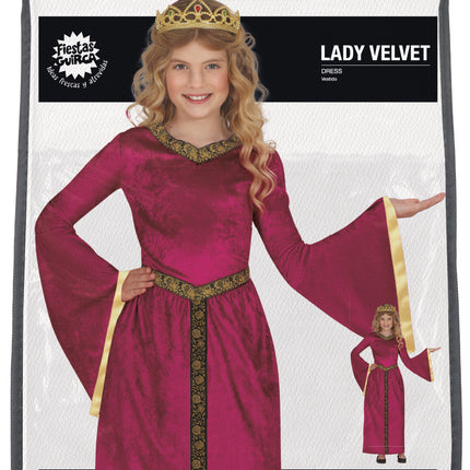 Vestido Princesas Fucsia