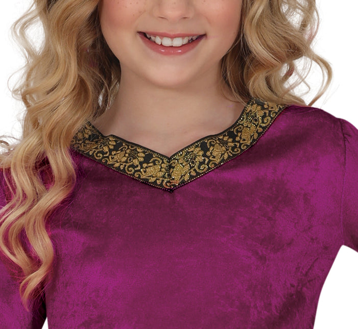 Vestido Princesas Fucsia