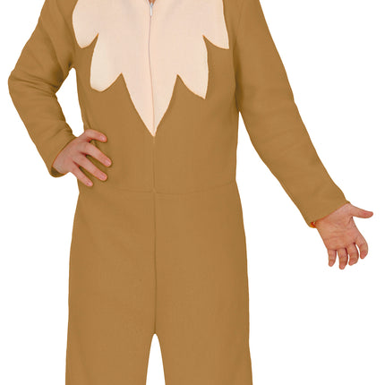 Onesie Zorro Marrón Beige Niño
