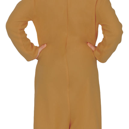 Onesie Zorro Marrón Beige Niño