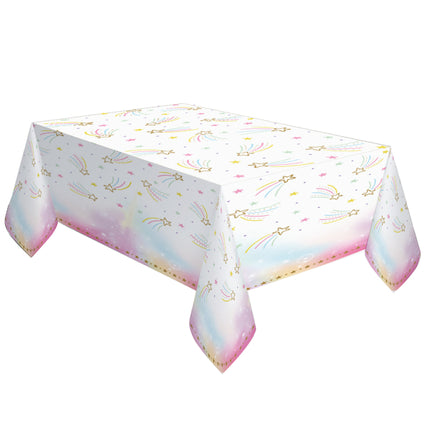 Mantel unicornio papel 180 cm x 120 cm