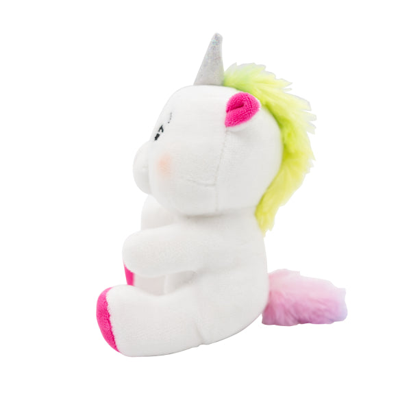 Globo Unicornio Peso Blanco Rosa 2 en 1 Abrazo 11cm