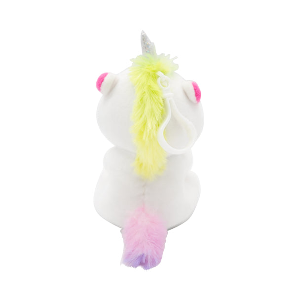 Globo Unicornio Peso Blanco Rosa 2 en 1 Abrazo 11cm