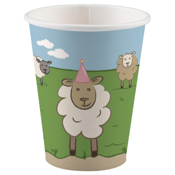 Tazas de Granja 250ml 8ud
