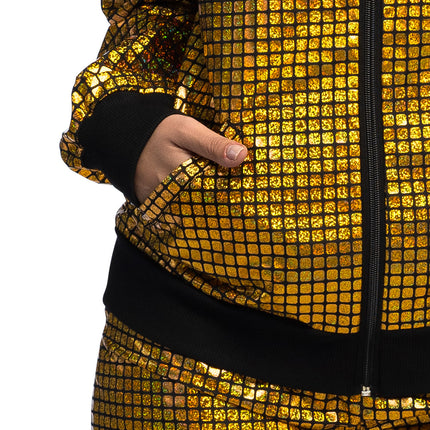 Chándal Disco Diamond Babe dorado