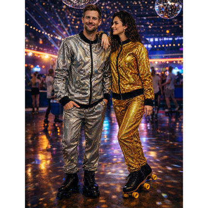 Chándal Disco Diamond Babe dorado