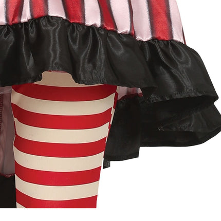 Disfraz de payaso del terror Halloween Mujer