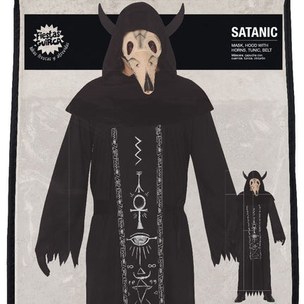 Disfraz de Satanás para Halloween Hombre L