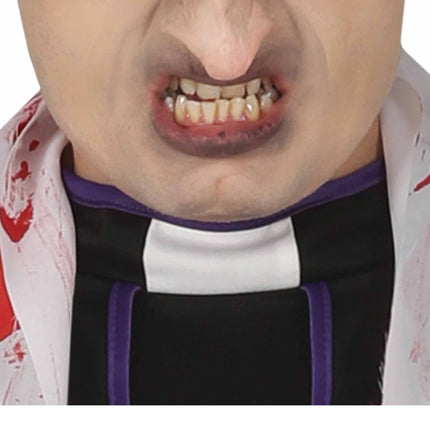 Disfraz de Sacerdote Zombi Halloween Hombre L