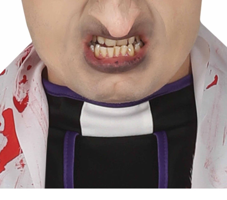 Disfraz de Sacerdote Zombi Halloween Hombre L