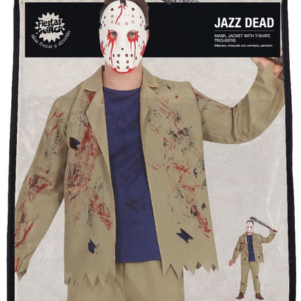 Hockey Hielo Disfraz Halloween Hombre