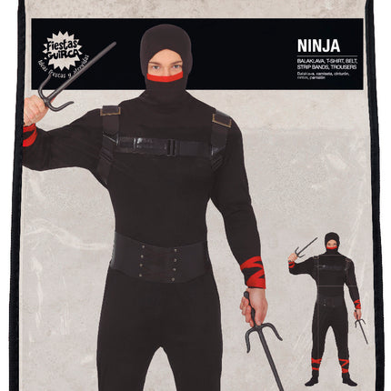 Disfraz de Ninja Infantil Negro