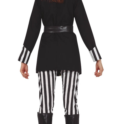 Disfraz de Pirata Negro para Mujer