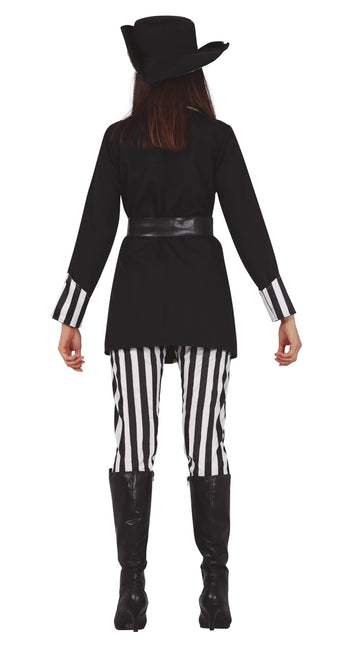 Disfraz de Pirata Negro para Mujer