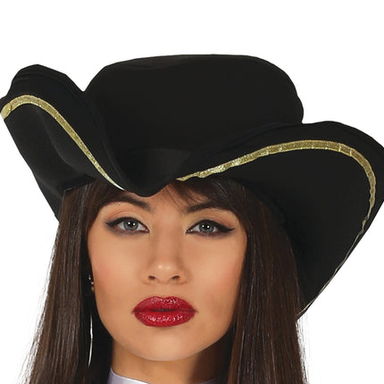 Disfraz de Pirata Negro para Mujer