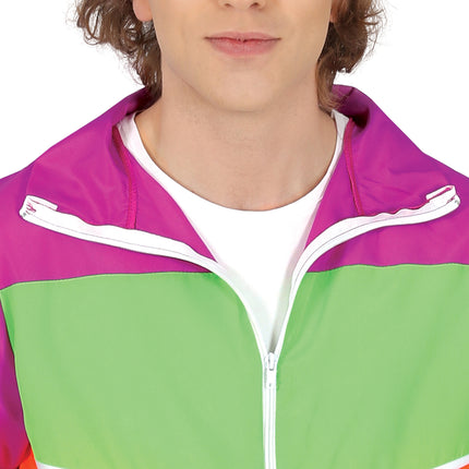 Traje de gimnasia rosa