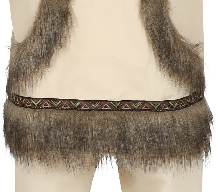 Disfraz de esquimal para hombre Beige