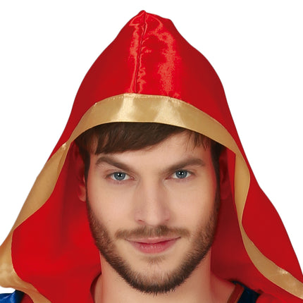 Disfraz de Boxeador Rojo Azul